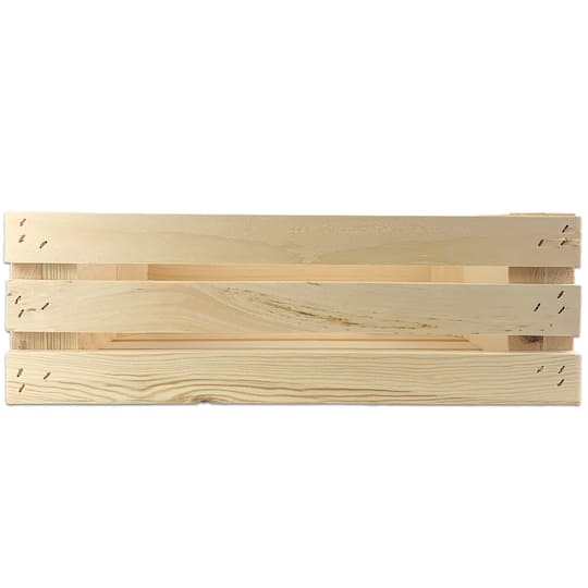 Wilson® Enterprises 12" x 5" Pine Handle Crates, 2ct.